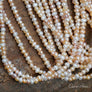 Peaches & Cream Freshwater Multi-string Necklace with 14K Gold Lock - OutOfAsia